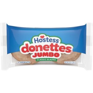 Hostess Jumbo Classic Glazed Donuts 6ct