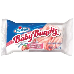 Hostess Strawberry Cheesecake Baby Bundts 6ct