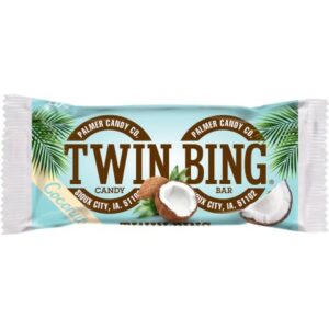 Palmer Twin Bing Chocolate Covered Coconut Candy Bar 36ct