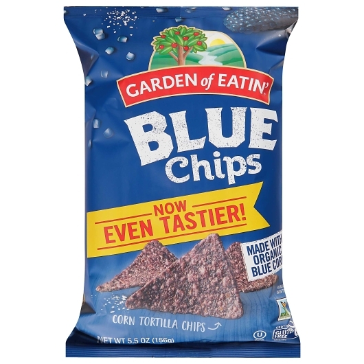 Garden Of Eatin' Blue Corn Tortilla Chips 5.5oz 12ct