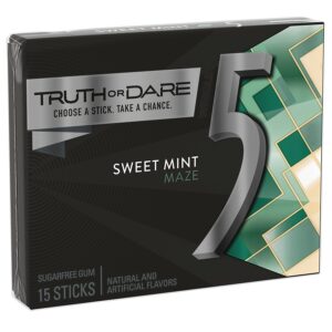 Wrigley's 5 Gum Sweet Mint Maze 10ct