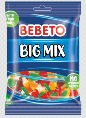 Bebeto Big Mix Juice Filled Gummy 5.3oz 12ct