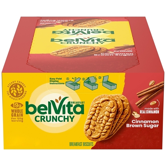 Belvita Cinnamon & Brown Sugar Breakfast Biscuits 1.76oz 8ct