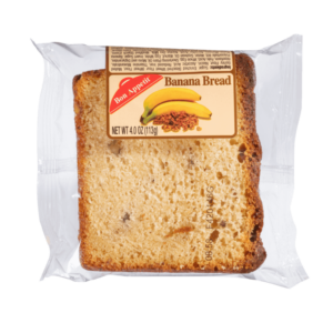 Bon Appetit Sliced Banana Bread 4oz 8ct