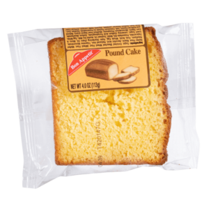 Bon Appetit Sliced Pound Cake 4oz 8ct