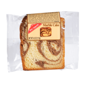 Bon Appetit Sliced Marble Cake 4oz 8ct