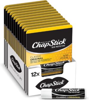 ChapStick Classic Original Lip Balm 0.15oz 12ct