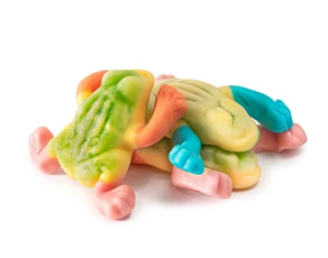 Clever Candy Gummy Rainforest Forest Frogs 2.2lb Bulk