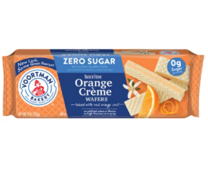 Voortman Sugar Free Orange Creme Wafers 9oz 6ct