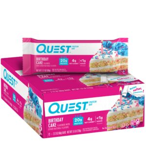 Quest Birthday Cake Protein Bar 2.1oz 12ct