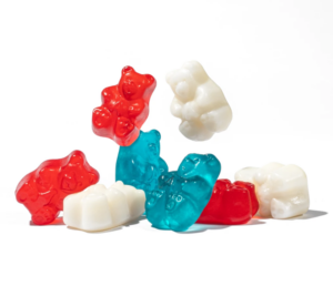 Albanese Red White Blue Freedom Gummy Bears 5lb Bulk Bag