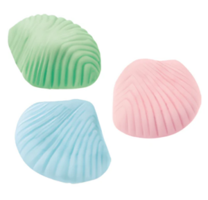 Vidal Import Marshmallow Foam Seashells Shell 2.2lb Bag Bulk