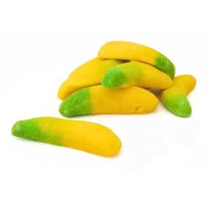 Vidal Import Swedish Jelly Filled Bananas 2.2lb Bag Bulk