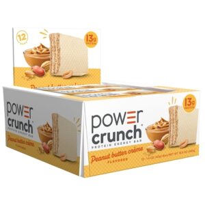 Power Crunch Protein Wafer Bars Peanut Butter Creme 1.41oz 12ct