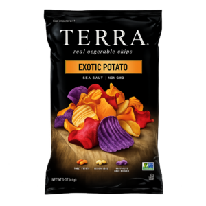 Terra Vegetable Chips Exotic Potato Sea Salt 5oz 12ct