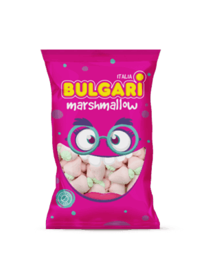 Bulgari Italia Sour Sugared Strawberry Marshmallows 2lb Bulk