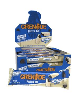 Grenade UK Protein Bar White Chocolate Oreo 2.12oz 12ct