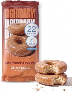 Legendary Foods Maple Glazed Protein Donuts 12ct
